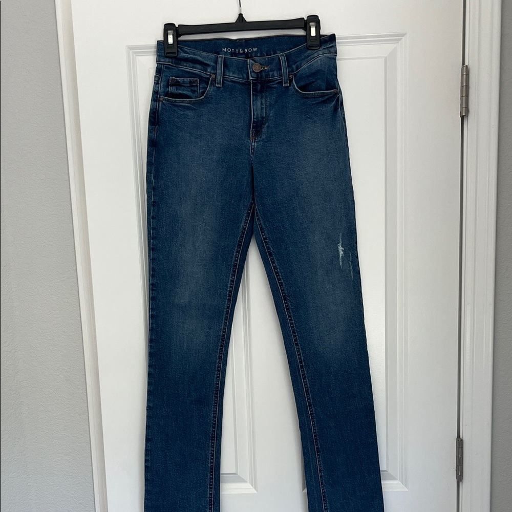 Mott & Bow Women's Dark Blue Skinny Jeans size 26